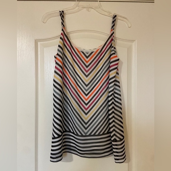 CAbi Black and White Fitted Camisole Top - Picture 2 of 8